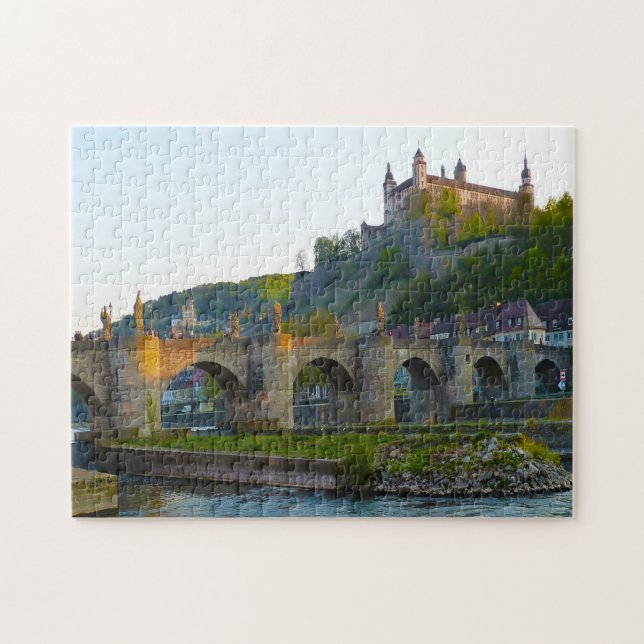 Würzburg Bayern Deutschland. Jigsaw Puzzle (Horizontal)
