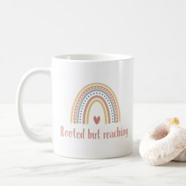 Wurzel, aber erreichbar - Grundriss für Wachstum Kaffeetasse