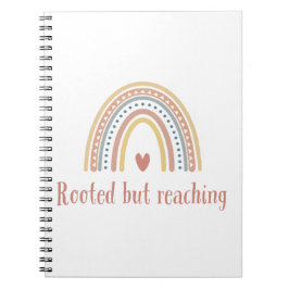 Wurzel, aber erreichbar - Grundriss für Wachstum Notizblock