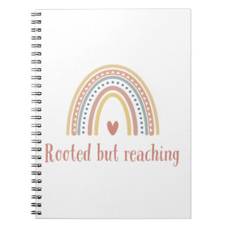 Wurzel, aber erreichbar - Grundriss für Wachstum Notizblock