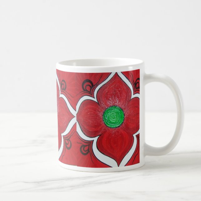 Wurzel Chakra Lotos-Blume Tasse (Rechts)