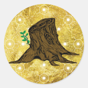 Wurzel des Jesse Tree Sticker