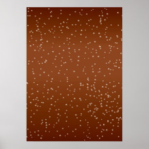 Wurzelbier mit winzigen Blasen Hintergrundkunst Poster