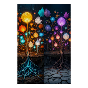 Wurzeln der Division Poster