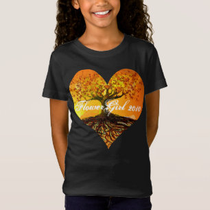 Wurzeln der Liebe Blumenmädchen T-Shirt
