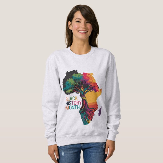 Wurzeln der Widerstandskraft Sweatshirt (Vorne ganz)