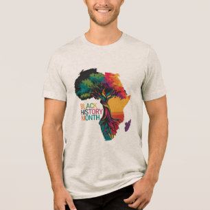Wurzeln der Widerstandskraft Tri-Blend Shirt