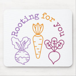 Wurzeln für dich mousepad