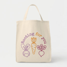 Wurzeln für dich tragetasche