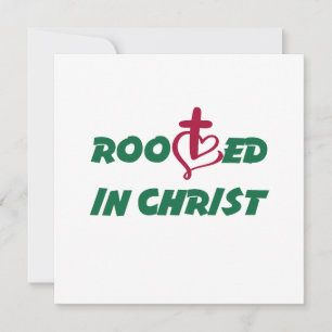 Wurzeln in Christus. Christliche Osterfeiern Einladung