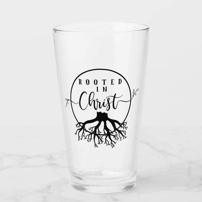 Wurzeln in Christus Glas (Vorderseite)