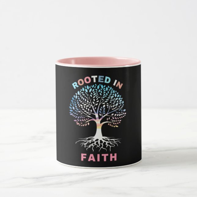 Wurzeln in der Faith Tree Combo-Tasse Tasse (Zentrum)