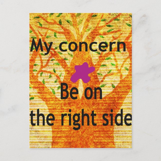 Wurzeln in der Rechtschaffenheit Baobab Vintage Pe Postkarte (Vorderseite)