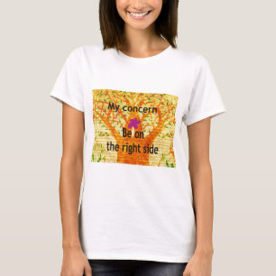 Wurzeln in der Rechtschaffenheit Baobab Vintage Pe T-Shirt
