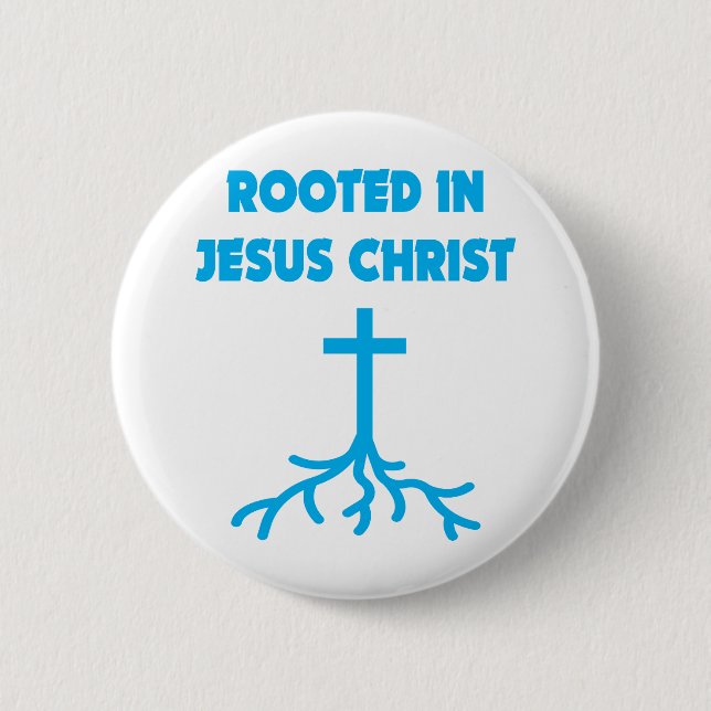 Wurzeln in Jesus Christus Button (Vorderseite)