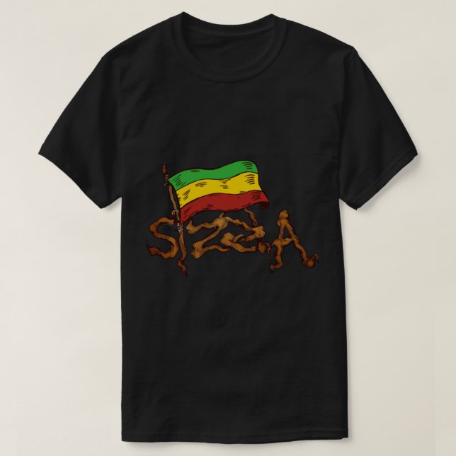 Wurzeln von Sizzla T - Shirt.png T-Shirt (Design vorne)