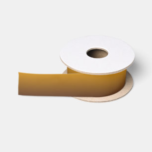 Würziges Gold Brown Ombre Satinband