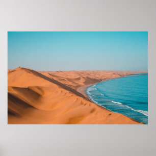 WÜSTE AM STRAND POSTER