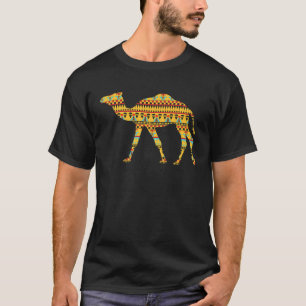 Wüste Animal Middle East Rug Muster Camel T-Shirt
