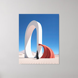 Wüste Arcana: Spione der Reflexion Leinwanddruck