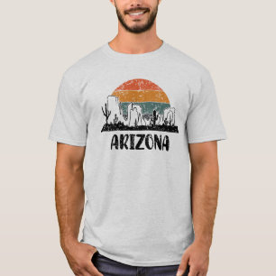 Wüste Arizona Retro Sunset Men T-Shirt