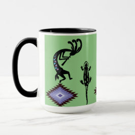 Wüste Arizona Southwestern Kokopelli Tasse