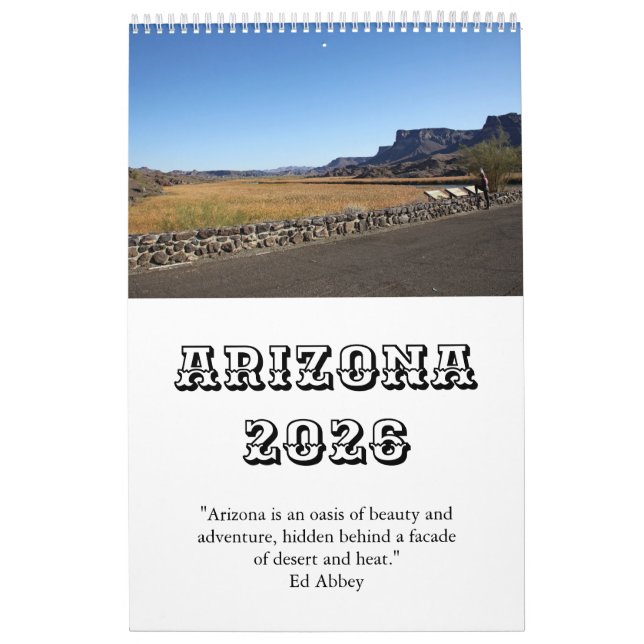 Wüste Arizona Südwestkalender Kalender (Titelbild)