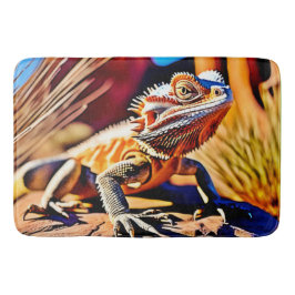 Wüste Bartded Dragon Badematte