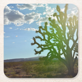 Wüste Beauty Rechteckiger Pappuntersetzer