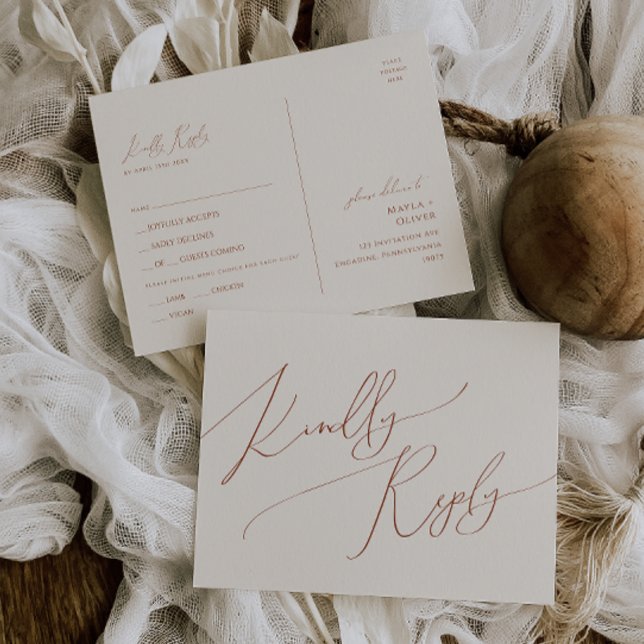 Wüste | Beige Menü Auswahl UAWG Postkarte (Von Creator hochgeladen)