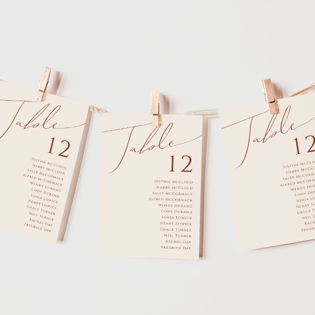 Wüste | Beige Tischnummer (Von Creator hochgeladen)