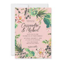 Wüste Blooms Hochzeit