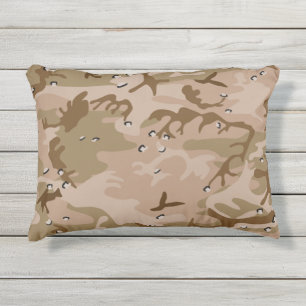 Wüste Brown Camouflage 12x16 Kissen Für Draußen