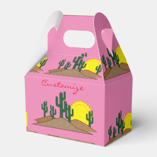 Wüste Cactus Sunset Thunder_Cove Geschenkschachtel