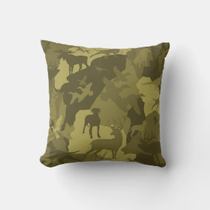Wüste Cammo/Camoflauge/Hirsche/Elch/Elch/Jagdhund Kissen