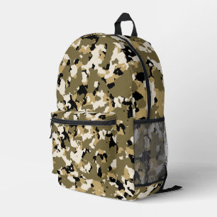 Wüste-Camouflage Bedruckter Rucksack