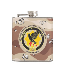 Wüste Camouflage Cav Association Flask