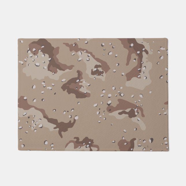 Wüste-Camouflage Fußmatte (Vorderseite)