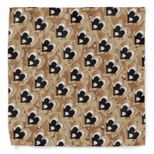 Wüste Camouflage Herz Kissing Couple