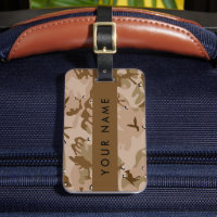 Wüste Camouflage Kieselsteine, Ihr Name, personali