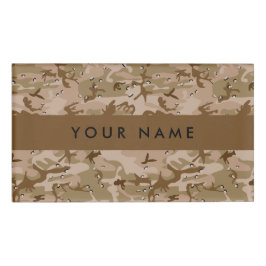 Wüste Camouflage Kieselsteine, Ihr Name, personali Namenschild