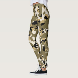 Wüste-Camouflage Leggings