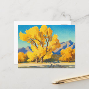 Wüste Cottonwood, Arizona von Maynard Dixon Postkarte