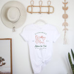 Wüste Cowgirl Country Club | Bachelorette T-Shirt<br><div class="desc">Das perfekte bachelorette Shirt für Ihr gesamtes Brautparty! Der ideale Weg für Ihre Crew, um überall Aufmerksamkeit zu erlangen, wo Sie und Ihre Galle hingehen! Kann für Brautmädchen, Trauzeuge, Brautmutter usw. angepasst werden. Ideal auch für Junggesellenabende! Diese Designs können für Ihren besondere Anlass personalisiert sein und wären perfekt für Ihre...</div>