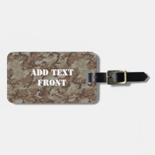 Wüste der Wälder MilitärCamouflage Gepäckanhänger