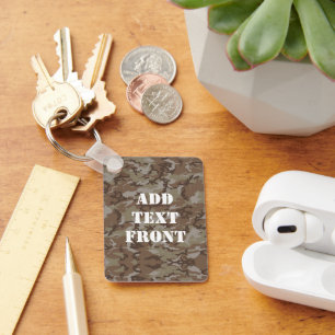 Wüste der Wälder Militärische Camouflage Schlüsselanhänger