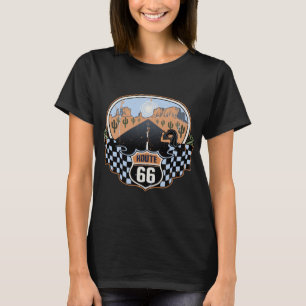 Wüste des Weg-66 T-Shirt