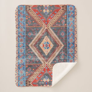 Wüste Echoes: Südwestliches Boho-Erbe Sherpadecke