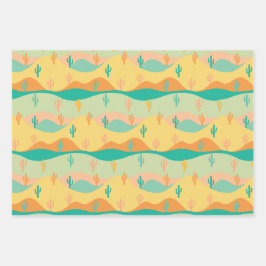 Wüste Geschenkpapier Set