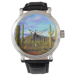 Wüste im Frühling Armbanduhr